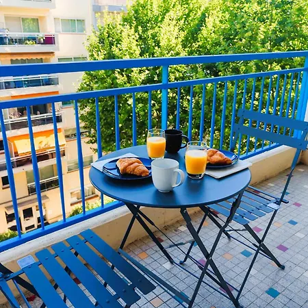 Apartament 4 Persons - Center - Clim - 2 Mins Of - Juan Les Pins - And Sun