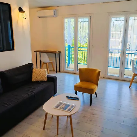 4 Persons - Center - Clim - 2 Mins Of - Juan Les Pins - And Sun Apartament