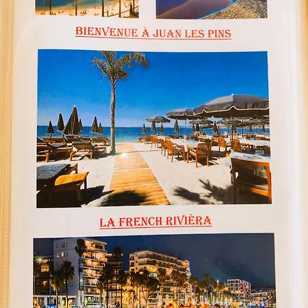 Superbe Juan Les Pins 2 Min Des Plages *