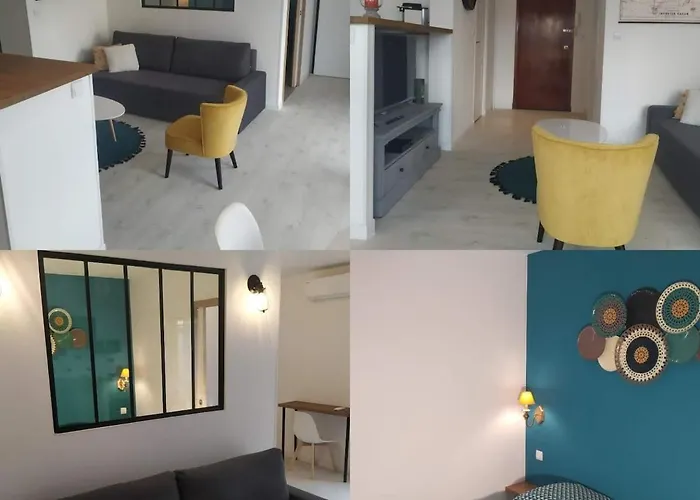 4 Persons - Center - Clim - 2 Mins Of - Juan Les Pins - And Sun Daire